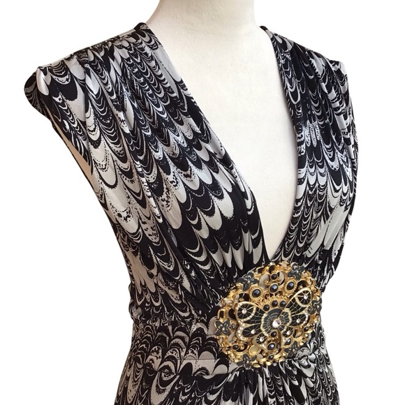 Sky Embellished Mini Dress Women’s Size Small - Picture 5 of 10